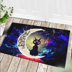 Tapis Sailor Moon Cat Moon And Back Anime Door Mat
