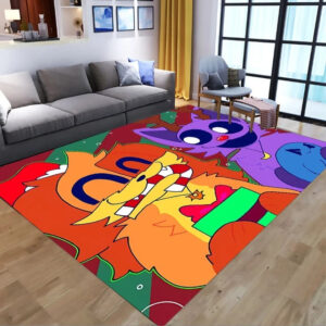 Tapis Smiling Critters Carpet Living Room Bedroom Sofa Rug Door Mat Kitchen Bathroom Mats for Kids Adults 04