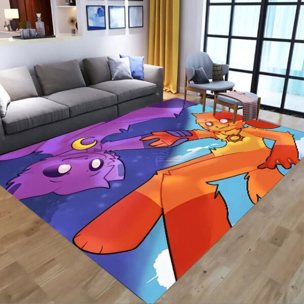 Tapis Smiling Critters Carpet Living Room Bedroom Sofa Rug Door Mat Kitchen Bathroom Mats for Kids Adults 05