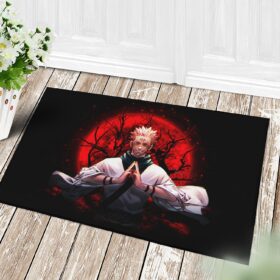 Tapis Sukuna Jujutsu Kaisen Moonlight Doormat Home Decor