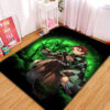 Tapis Tanjiro Demon Slayer Moonlight Area Carpet Rug Home Decor Bedroom Living Room Decor