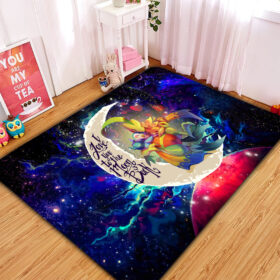 Tapis Torchic Grovyle Piplup Pokemon Love You To The Moon Galaxy Rug Carpet Rug Home Room Decor