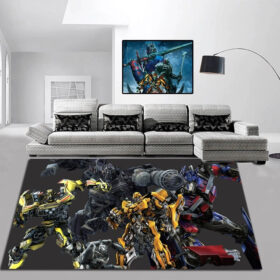 Tapis Transformers Cosplay Carpet Living Room Bedroom Sofa Rug Door Mat 07