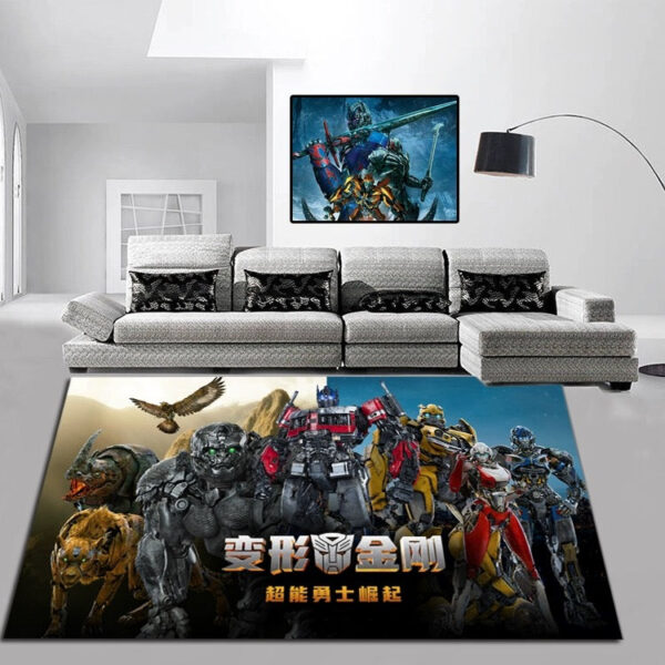 Tapis Transformers Cosplay Carpet Living Room Bedroom Sofa Rug Door Mat 10