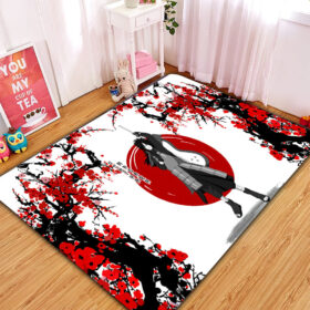 Tapis Uchiha Madara Japan Style Carpet Rug Home Room Decor