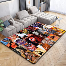 Tapis WWE RAW Carpet Living Room Bedroom Sofa Rug Door Mat 04
