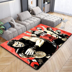 Tapis WWE RAW Carpet Living Room Bedroom Sofa Rug Door Mat 06