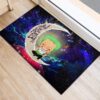 Tapis Zoro One Piece Love You To The Moon Galaxy Back Doormat Home Decor