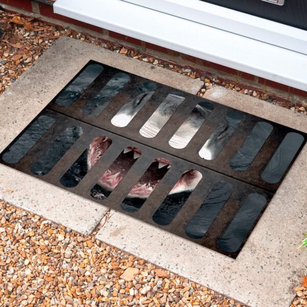 Tapis Shark Under Your Feet Doormat Home Decor