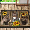 Tapis Donkey Lovely Sunflowers Doormat Home Decor