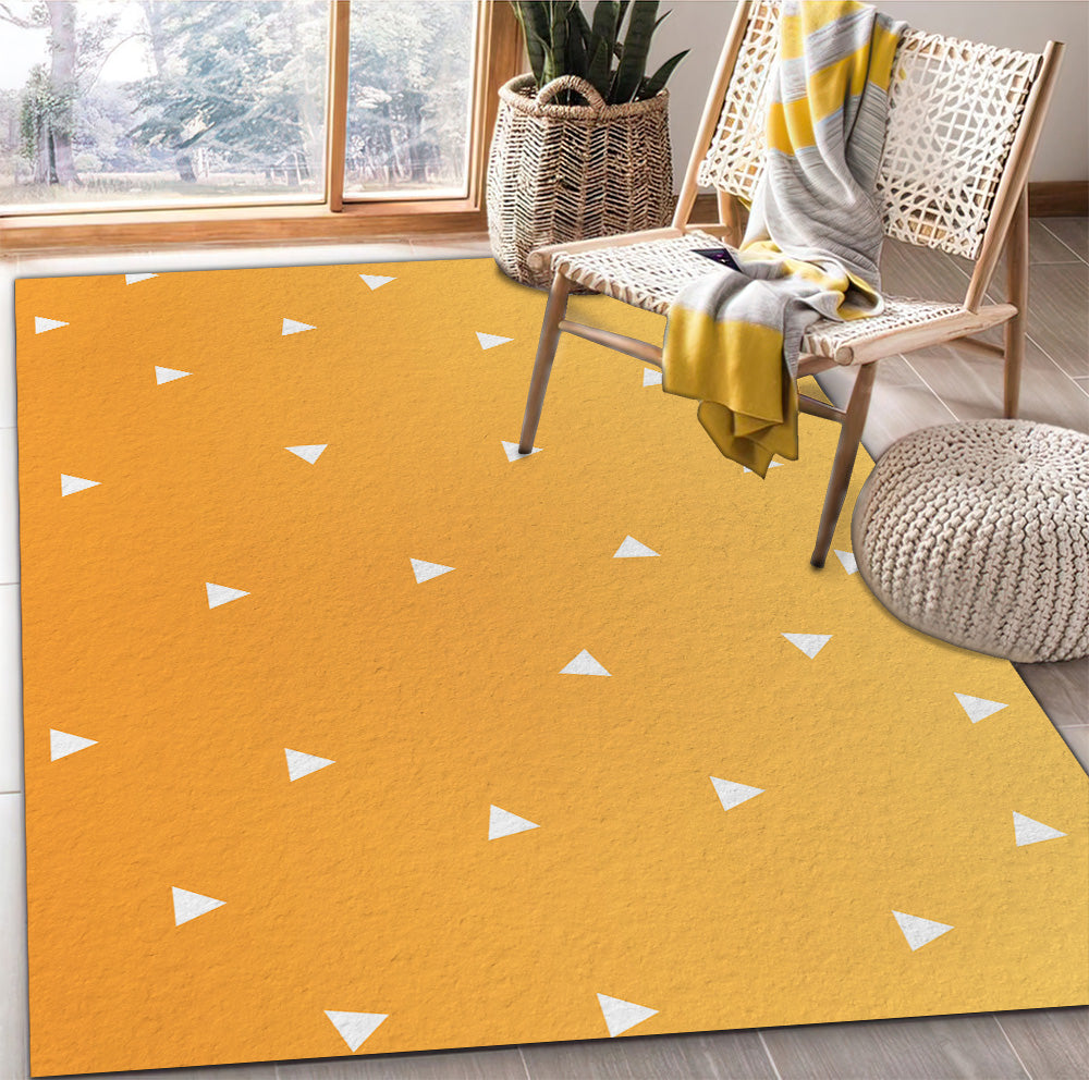 Tapis Agatsuma Zenitsu Classic Thunder Pillar Pattern Demon Slayer Kimetsu No Yaiba Carpet Rug Home Room Decor – Image 2