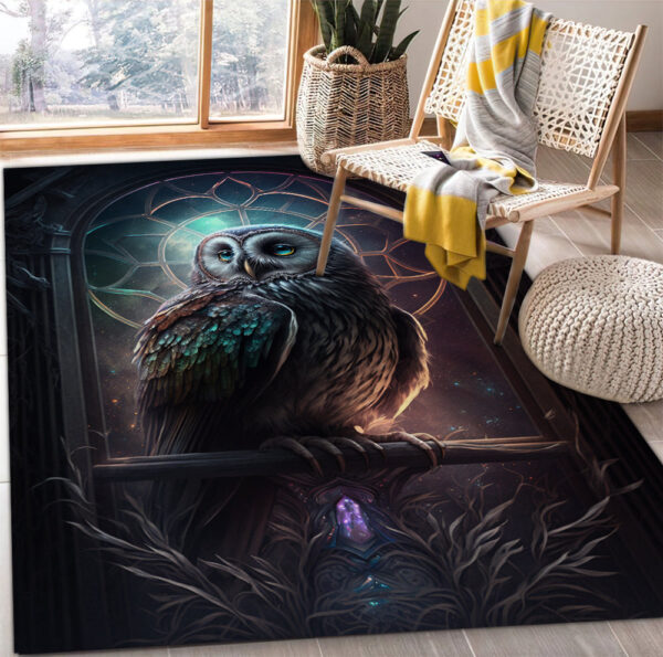 Tapis Magic Owl 1 Carpet Rug Home Room Decor