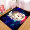 Tapis Anya Spy x Family Dog Love You To The Moon Galaxy Rug Carpet Rug Home Room Decor