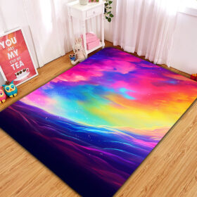 Tapis Colorful Landscapes Carpet Rug Home Room Decor