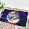 Tapis Beauty Unicorn Love You To The Moon Galaxy Doormat Home Decor