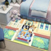 Tapis Blue Heeler Bingo Graphic Carpet Living Room Bedroom Sofa Rug Door Mat Kitchen 10
