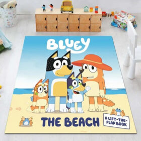 Tapis Blue Heeler Bingo Graphic Carpet Living Room Bedroom Sofa Rug Door Mat Kitchen 05