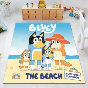 Tapis Blue Heeler Bingo Graphic Carpet Living Room Bedroom Sofa Rug Door Mat Kitchen 05