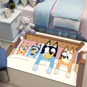 Tapis Blue Heeler Bingo Graphic Carpet Living Room Bedroom Sofa Rug Door Mat Kitchen 07