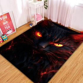 Tapis Cat Eyes Carpet Rug Home Room Decor