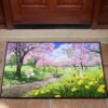 Tapis Anime Landscape Butterfly Doormat