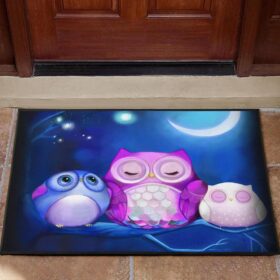 Tapis Owl Cute Night Doormat