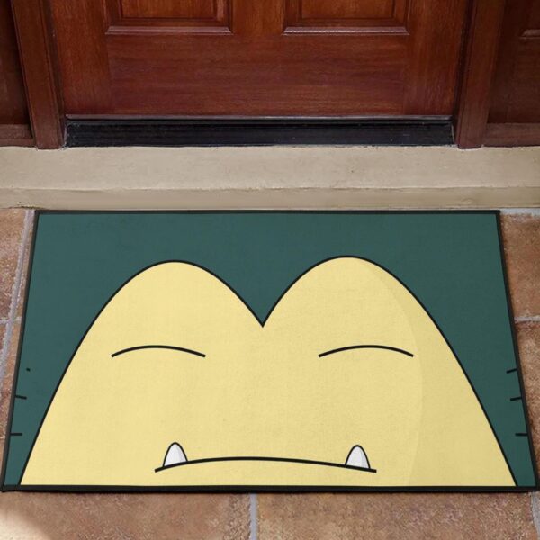 Tapis Snorlax pokemon face Doormat