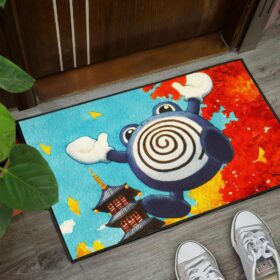 Tapis Poliwhirl Japan Pokemon Anime Doormat