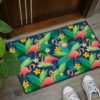Tapis Tropical Flamingo Hawaii Doormat Home Decor