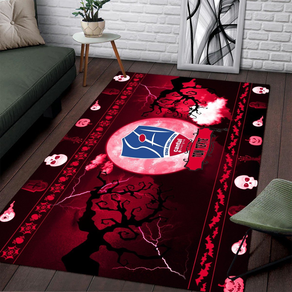 Tapis Rugby Stade Aurillacois Cantal Auvergne WRUG11062 – Image 3