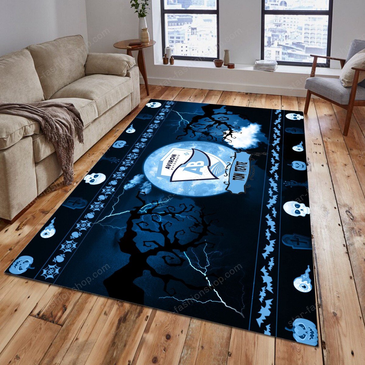 Tapis Rugby Aviron Bayonnais WRUG11042 – Image 2