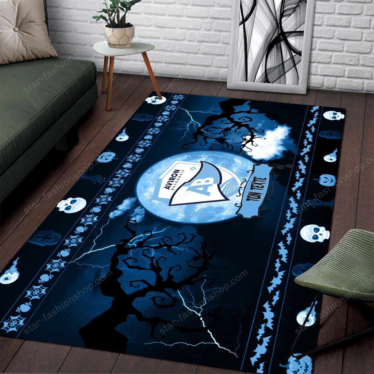 Tapis Rugby Aviron Bayonnais WRUG11042 – Image 3