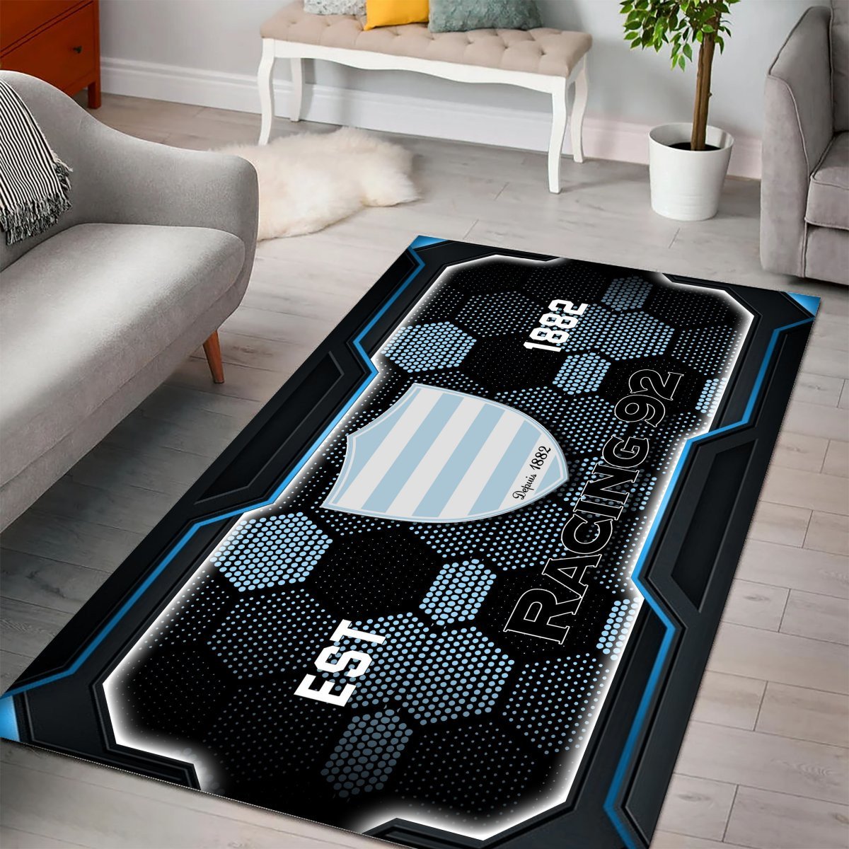 Tapis Rugby Racing 92 DDQRUG110388 – Image 2