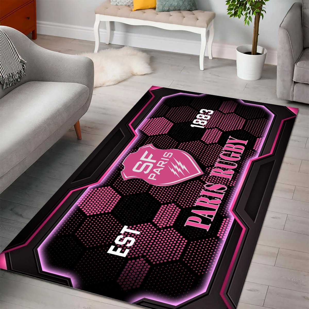 Tapis Rugby Stade Francais DDQRUG110391 – Image 2