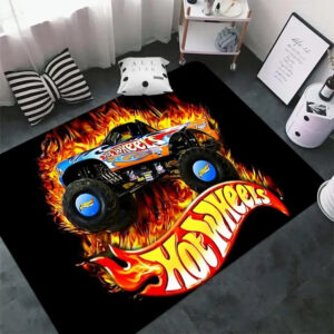 Tapis Hot Wheels Cosplay Carpet Living Room Bedroom Sofa Rug Door Mat 07