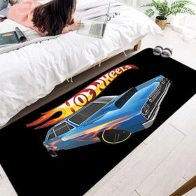 Tapis Hot Wheels Cosplay Carpet Living Room Bedroom Sofa Rug Door Mat 01