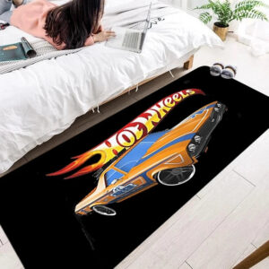 Tapis Hot Wheels Cosplay Carpet Living Room Bedroom Sofa Rug Door Mat 03