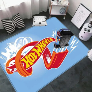 Tapis Hot Wheels Cosplay Carpet Living Room Bedroom Sofa Rug Door Mat 05