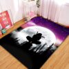 Tapis Itachi Moon Night Galaxy Rug Carpet Rug Home Room Decor