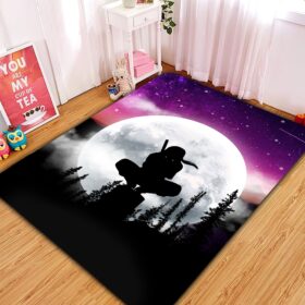 Tapis Itachi Moon Night Galaxy Rug Carpet Rug Home Room Decor