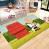 Tapis Snoopy Cosplay Carpet Living Room Bedroom Sofa Rug Door Mat 01