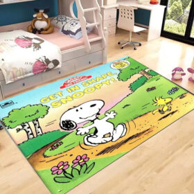 Tapis Snoopy Cosplay Carpet Living Room Bedroom Sofa Rug Door Mat 09