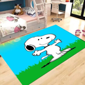 Tapis Snoopy Cosplay Carpet Living Room Bedroom Sofa Rug Door Mat 03