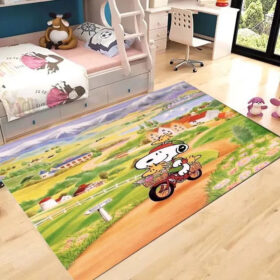 Tapis Snoopy Cosplay Carpet Living Room Bedroom Sofa Rug Door Mat 05