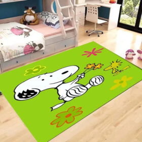 Tapis Snoopy Cosplay Carpet Living Room Bedroom Sofa Rug Door Mat 07