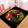 Tapis Spider Man Black Suit No Way Home Moonlight Area Carpet Rug Home Decor Bedroom Living Room Decor