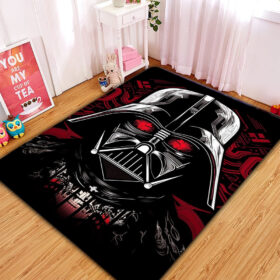 Tapis Darth Vader Red Eye Carpet Rug Home Room Decor