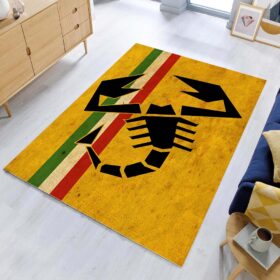 Tapis Car Abarth Yellow