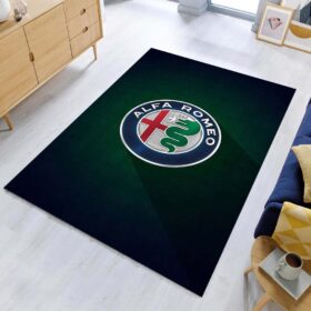 Tapis Car Alfa Romeo Green backround Style