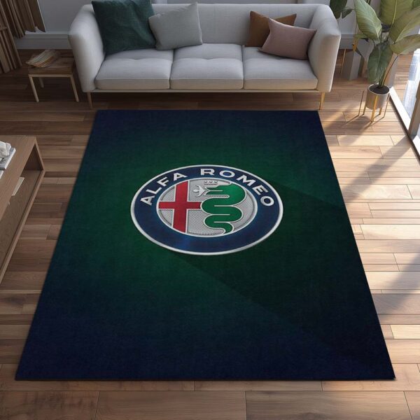 Tapis Car Alfa Romeo Green backround Style